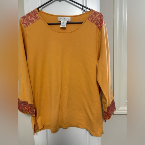 Susan Bristol top ladies long sleeve size xl - Picture 1 of 8